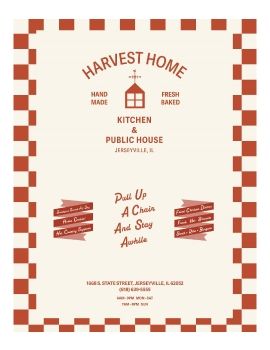 Harvest Home Menu