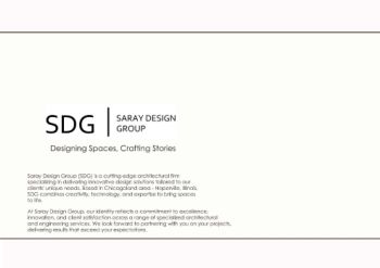 SARAY DESIGN GROUP - PORTFOLIO
