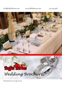 wedding brochure