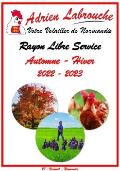 Catalogue Gamme Libre Service Automne Hiver Adrien LABROUCHE Numérique 2022