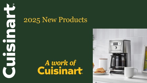 Cuisinart New Products 2025