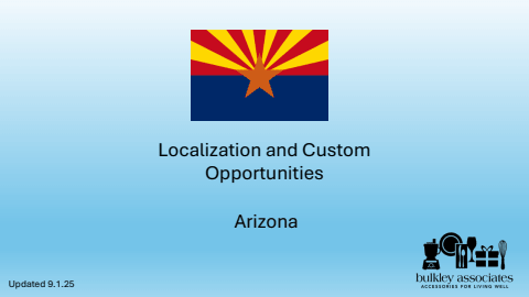 AZ localization and custom opportunities
