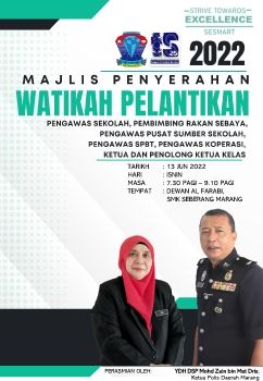 MAJLIS WATIKAH PELANTIKAN SESMART 2022