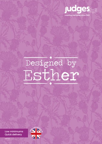 Designed by Esther Brochure