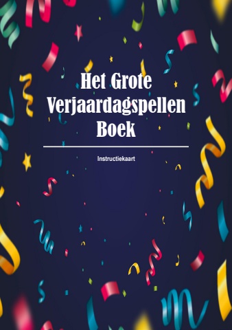 instructiekaarten het grote verjaardagsspellenboek 1