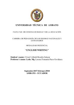 descriptive paragraph