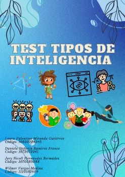 Test tipos de inteligencia