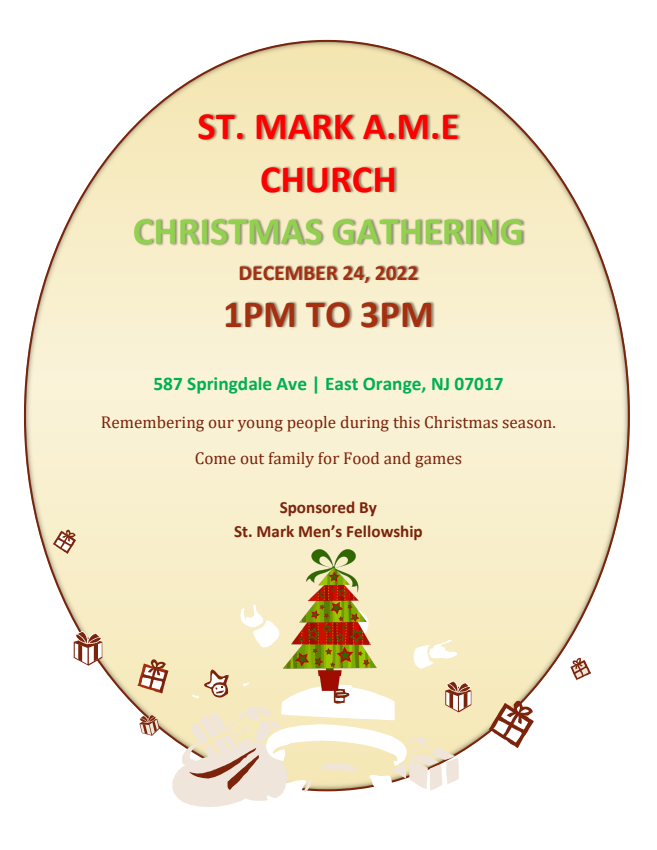 st mark xmas flyer book