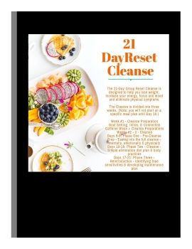 DonDiva Coaching Health & Wellness 21 Day Reset Cleanse