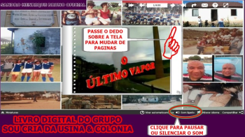 LIVRO DIGITAL DE VÍDEO E FOTOS DO GRUPO SOU CRIA DA USINA ARIADNOPOLIS & COLONHA