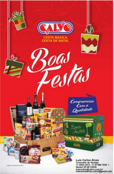 Catalogo de Cesta de Natal Calvo 2017