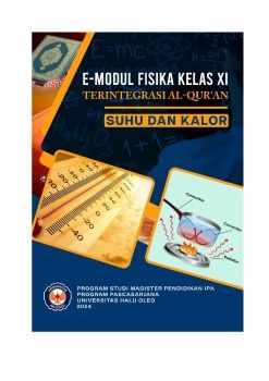 E modul fisika terintegrasi Al Qur'an suhu dan kalor