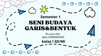 Biru Dan Putih Minimalis Ilustrasi Lucu Tugas Presntasi