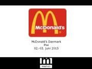 McDonald's juni 2015