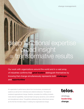 telos Change Management