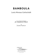 Bamboula for band