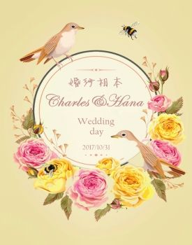 Charles & Hana 電子婚紗相本