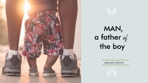 MAN-A father of the boy