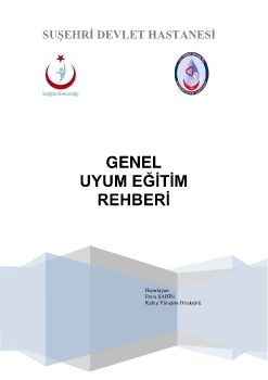 GENEL UYUM EĞİTİMİ (ORYANTASYON) REHBERİ