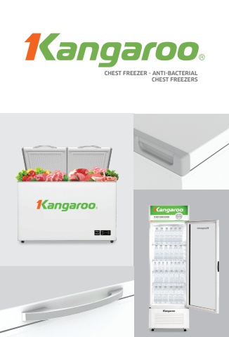 Kangaroo_Catalogue Anti-Bacterial Chest Freezers - Anti-Bacterial Upright Freezers