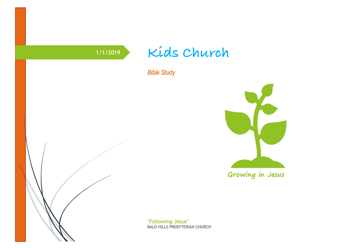 Kids Church 2019