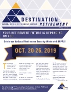 Fall 2019 Destination: Retirement for 77 Fund, Judges, PARF and Excise Members