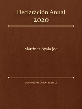 Anual 2020 Joel M