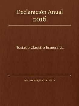 Anual 2016 Esmeralda