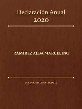 Anual 2020 Marcelino