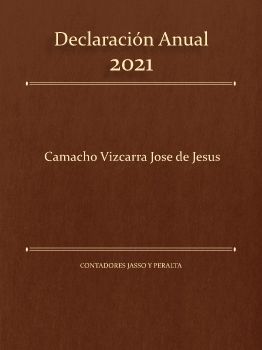 Declaracion Anual 2021 Camacho