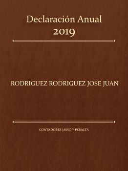 Declaración Anual Jose Juan Rguez