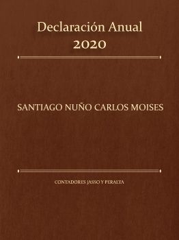 Anual 2020 Carlos Santiago