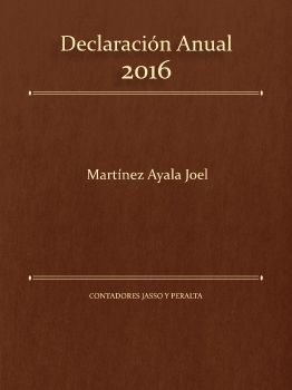 Anual 2016 Joel M