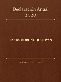 Anual 2020 Barba Ivan