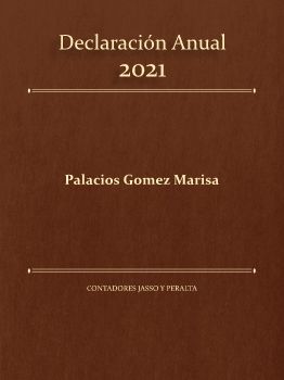 Declaracion Anual 2021 Palacios Marisa