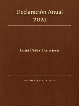 Declaracion Anual 2021 Luna Francisco