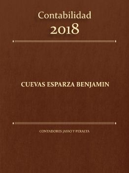 Contabilidad 2018 Benjamín