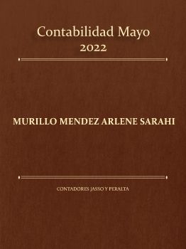 Contabilidad May 22 Arlene