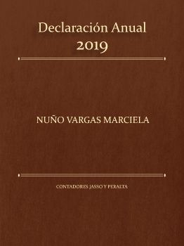 Declaración Anual Maricela Nuño