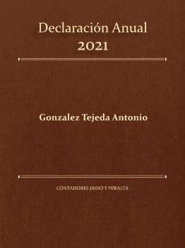 Declaracion Anual 2021 Gonzalez Antonio