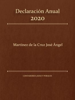 Declaración Anual 20 Jose Angel