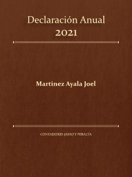 Declaracion Anual 2021 Martinez Joel