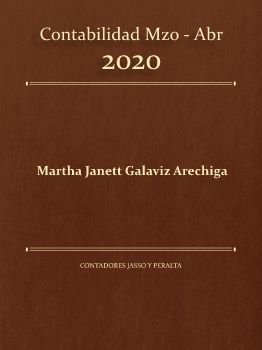 Contabilidad Mzo - Abr 20 Martha