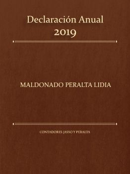 Declaración Anual Lidia