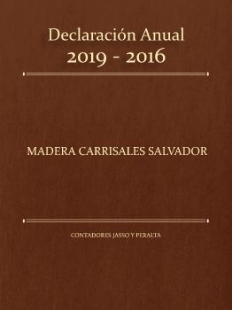 DECLARACIÓN ANUAL SALVADOR M