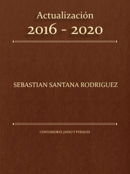 Actualización 2016 - 2020 Santana