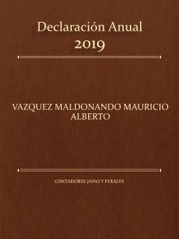 Declaración Anual Mauricio