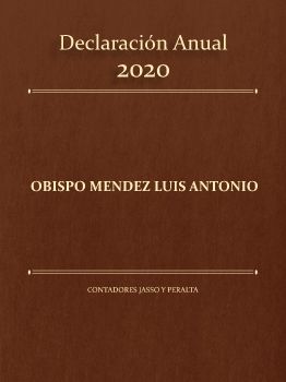 Anual 2020 Luis Antonio