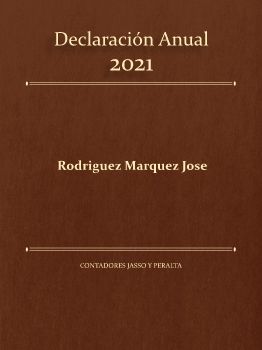 Declaracion Anual 2021 Rodriguez Jose