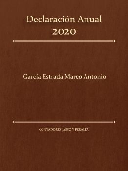 Declaracion Anual Marco G 2020